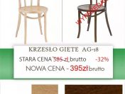 Krzesła gięte restauracyjne PROMOCJA